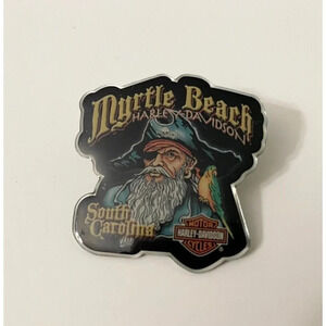 2005 Harley Davidson Myrtle Beach South Carolina Pirate Parrot Pin Biker
